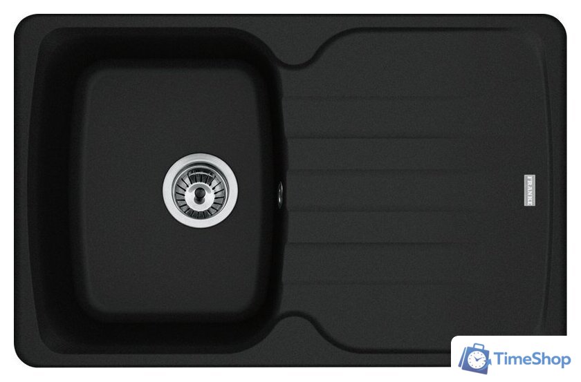 Кухонная мойка Franke Antea AZG 611-78 114.0676.253 (матовый черный) - Изображение №1 — Интернет-магазин Time-Shop
