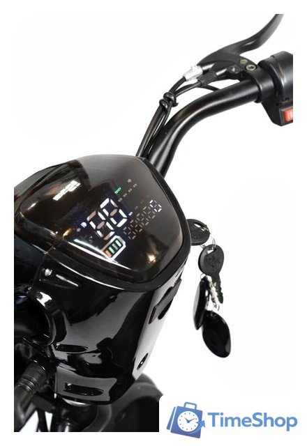 Электроскутер NOVA EC03 (чёрный, без цепи) - Изображение №4 — Интернет-магазин Time-Shop