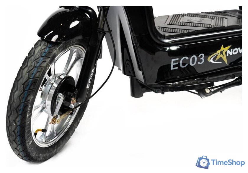 Электроскутер NOVA EC03 (чёрный, без цепи) - Изображение №13 — Интернет-магазин Time-Shop