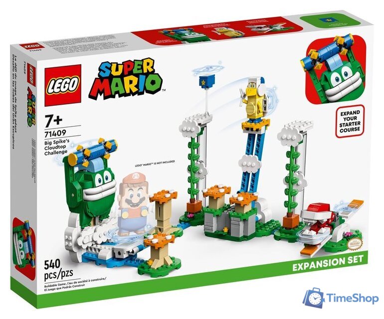 Конструктор LEGO Super Mario 71409 Дополнительный набор Испытание Огромного Спайка в облаках - Изображение №1 — Интернет-магазин Time-Shop