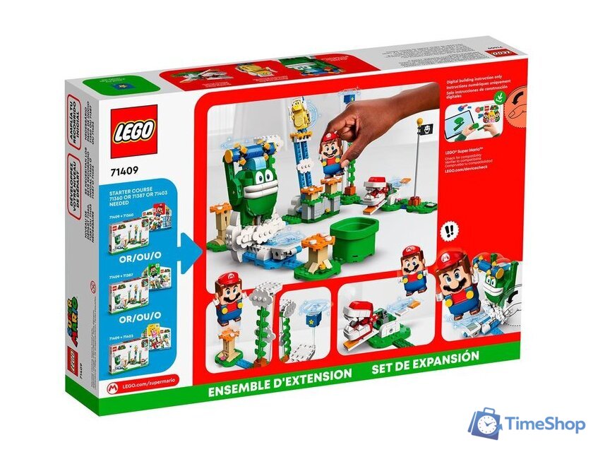 Конструктор LEGO Super Mario 71409 Дополнительный набор Испытание Огромного Спайка в облаках - Изображение №3 — Интернет-магазин Time-Shop