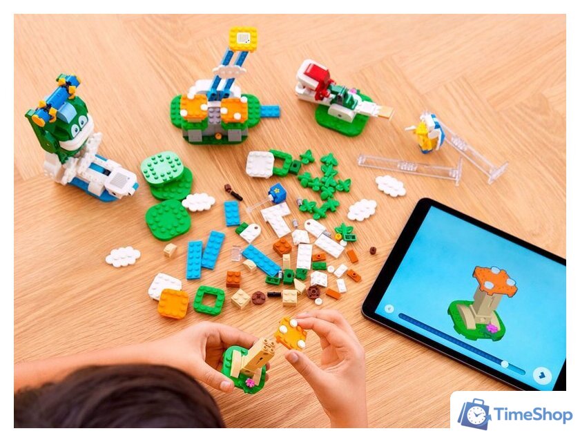 Конструктор LEGO Super Mario 71409 Дополнительный набор Испытание Огромного Спайка в облаках - Изображение №4 — Интернет-магазин Time-Shop