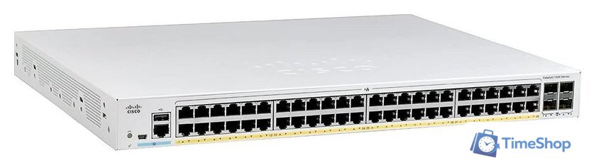 Управляемый коммутатор 2-го уровня Cisco Catalyst C1000-48T-4X-L - Изображение №1 — Интернет-магазин Time-Shop