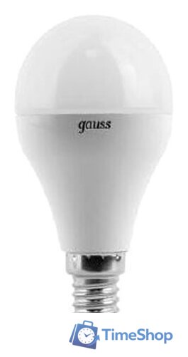 Светодиодная лампочка Gauss E14 6.5 Вт 4100 К [105101207] - Изображение №1 — Интернет-магазин Time-Shop