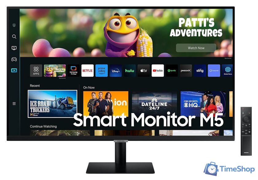 Smart монитор Samsung Smart M5 LS32CM500EUXDU - Изображение №1 — Интернет-магазин Time-Shop