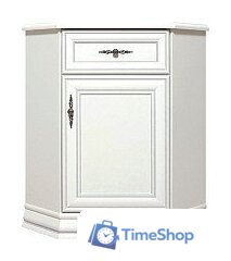 Тумба Black Red White Kentaki S320-KOMN1D1S/P (белый/белый) - Изображение №1 — Интернет-магазин Time-Shop