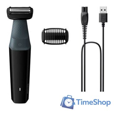 Триммер для бороды и усов Philips Bodygroom 3000 BG3017/01 - Изображение №1 — Интернет-магазин Time-Shop