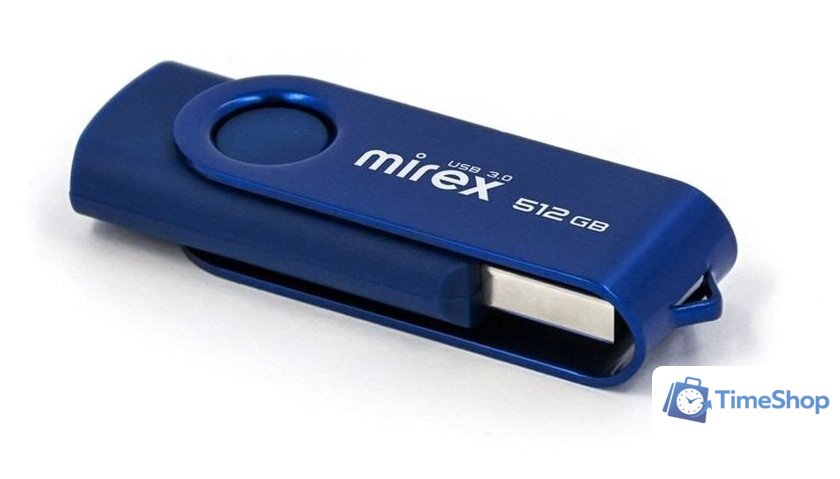 USB Flash Mirex Color Blade Swivel 3.0 512GB 13600-FM3BS512 - Изображение №3 — Интернет-магазин Time-Shop