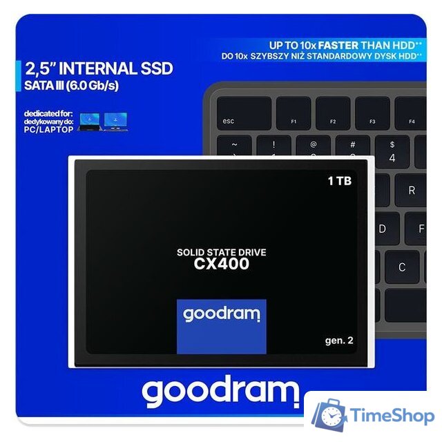 SSD GOODRAM CX400 gen.2 1TB SSDPR-CX400-01T-G2 - Изображение №8 — Интернет-магазин Time-Shop