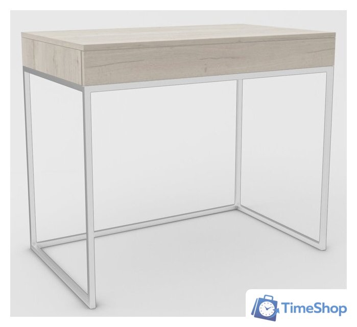 Туалетный столик без зеркала Hype Mebel Авелин 70x40 (белый/древесина белая) - Изображение №1 — Интернет-магазин Time-Shop