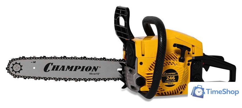Бензопила Champion 246-15 - Изображение №1 — Интернет-магазин Time-Shop