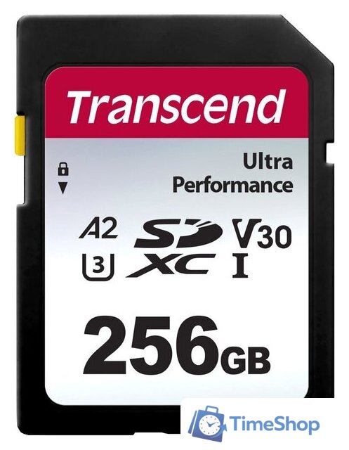 Карта памяти Transcend SDXC 340S 256GB TS256GSDC340S - Изображение №1 — Интернет-магазин Time-Shop