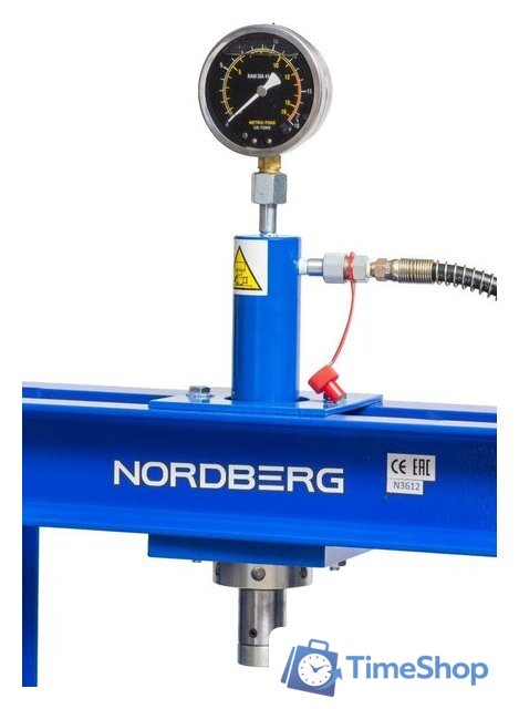 Пресс гидравлический Nordberg N3612 - Изображение №4 — Интернет-магазин Time-Shop