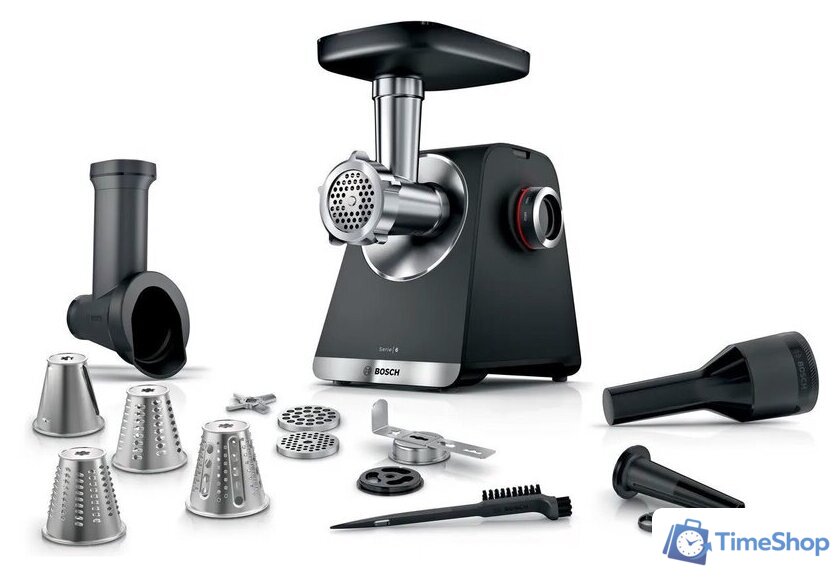 Мясорубка Bosch Serie 6 MFWS642B - Изображение №1 — Интернет-магазин Time-Shop