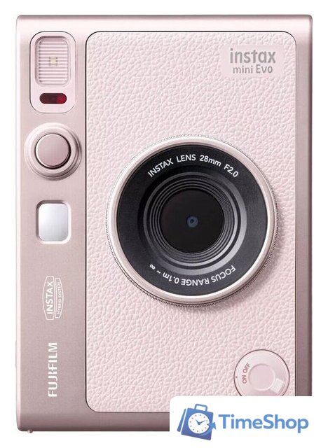 Фотоаппарат Fujifilm Instax Mini Evo (розовый) - Изображение №3 — Интернет-магазин Time-Shop
