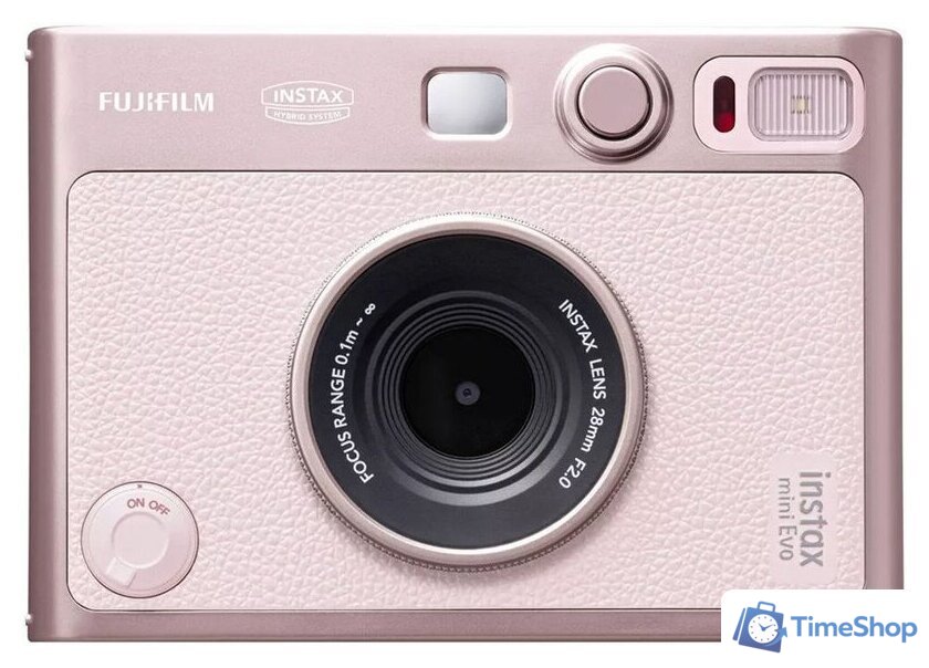 Фотоаппарат Fujifilm Instax Mini Evo (розовый) - Изображение №1 — Интернет-магазин Time-Shop