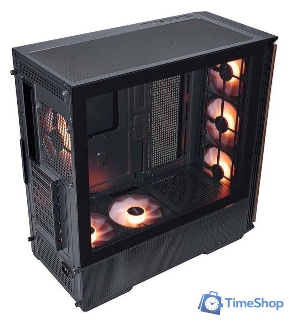 Корпус 1stPlayer WD7 ARGB WD7-BK-4FA7-2FA7R (черный) - Изображение №4 — Интернет-магазин Time-Shop