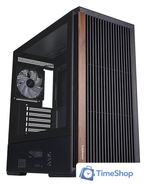Корпус 1stPlayer WD7 ARGB WD7-BK-4FA7-2FA7R (черный) - Изображение №2 — Интернет-магазин Time-Shop