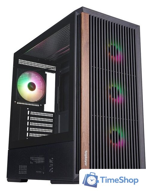 Корпус 1stPlayer WD7 ARGB WD7-BK-4FA7-2FA7R (черный) - Изображение №1 — Интернет-магазин Time-Shop