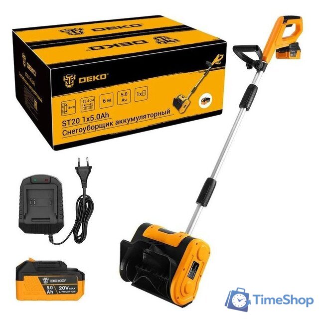 Снегоуборщик Deko ST20 085-4441 (с 1-им АКБ) - Изображение №1 — Интернет-магазин Time-Shop
