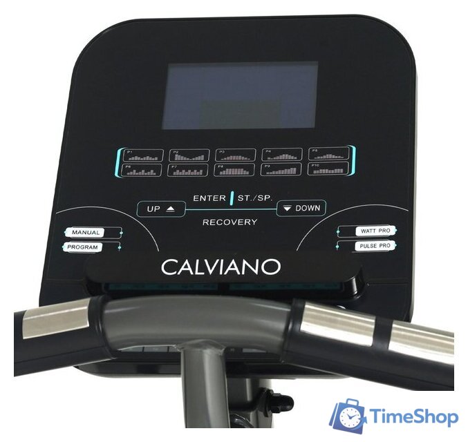 Эллиптический тренажер Calviano Extra (серый) - Изображение №16 — Интернет-магазин Time-Shop