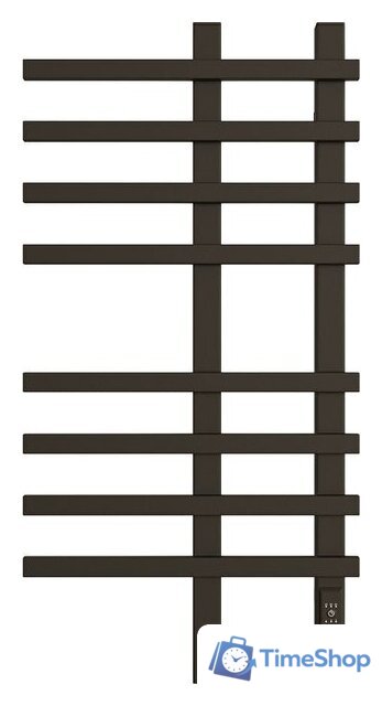 Полотенцесушитель Двин LX plaza neo 80/40 (черный матовый) - Изображение №1 — Интернет-магазин Time-Shop