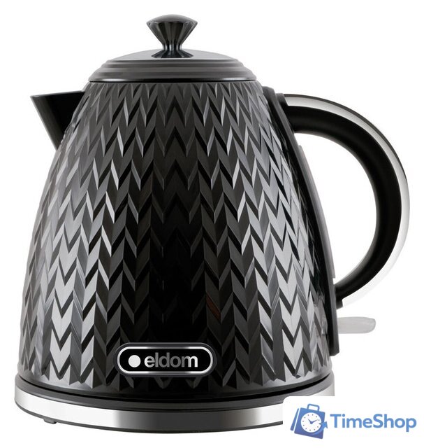 Электрический чайник Eldom C265 Nelo (черный) - Изображение №1 — Интернет-магазин Time-Shop