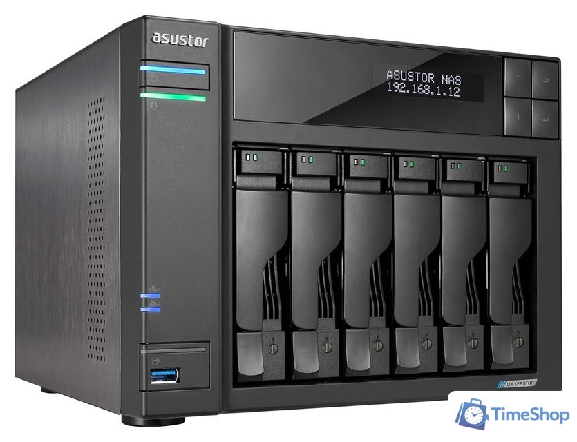 Сетевой накопитель ASUSTOR Lockerstor 6 Gen2 AS6706T - Изображение №1 — Интернет-магазин Time-Shop