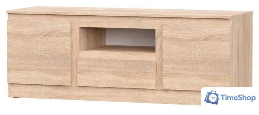 Тумба НК-Мебель Stern ТВ-135 (дуб сонома) - Изображение №1 — Интернет-магазин Time-Shop