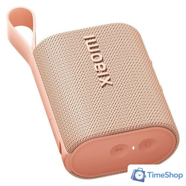 Беспроводная колонка Xiaomi Sound Pocket (розовый, международная версия) - Изображение №1 — Интернет-магазин Time-Shop