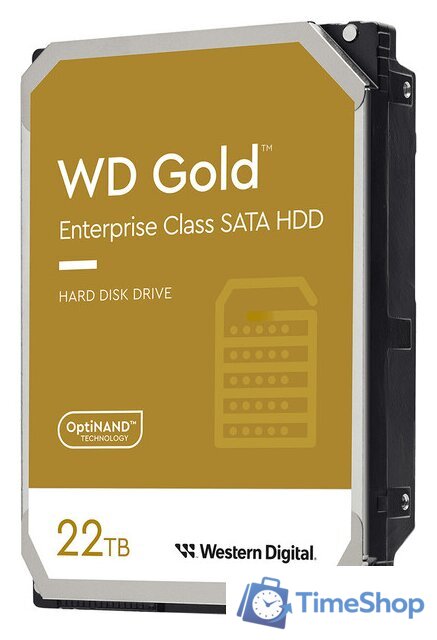 Жесткий диск WD Gold 22TB WD221KRYZ - Изображение №1 — Интернет-магазин Time-Shop