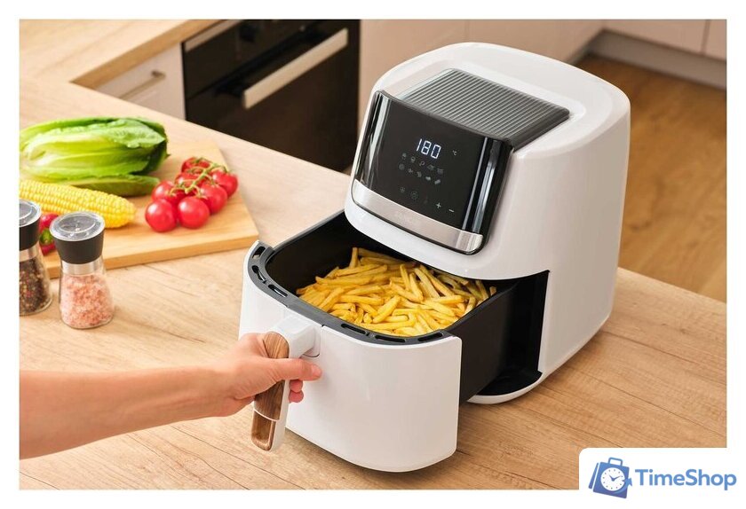 Аэрогриль (аэрофритюрница) Sencor SFR 6551WH - Изображение №10 — Интернет-магазин Time-Shop