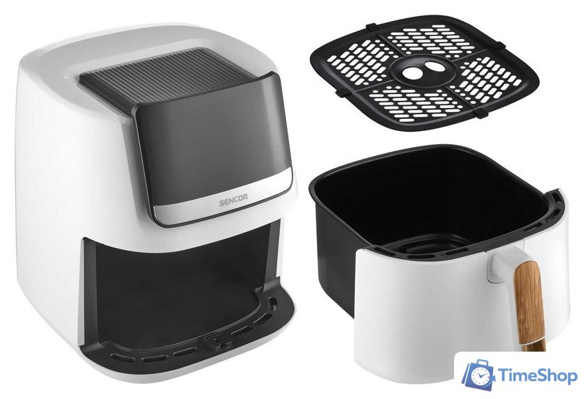 Аэрогриль (аэрофритюрница) Sencor SFR 6551WH - Изображение №8 — Интернет-магазин Time-Shop
