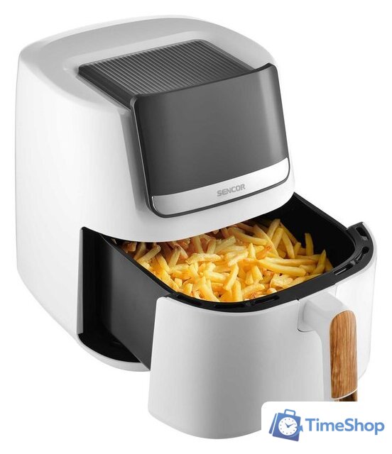Аэрогриль (аэрофритюрница) Sencor SFR 6551WH - Изображение №4 — Интернет-магазин Time-Shop