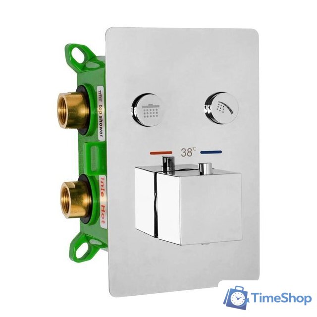 Душевая система  Rea Fenix Davis Chrome REA-P6356 - Изображение №2 — Интернет-магазин Time-Shop