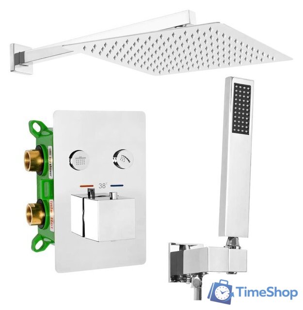 Душевая система  Rea Fenix Davis Chrome REA-P6356 - Изображение №1 — Интернет-магазин Time-Shop