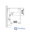 Кухонная мойка Blanco Subline 500-F 527169 (мягкий белый) - Изображение №6 — Интернет-магазин Time-Shop