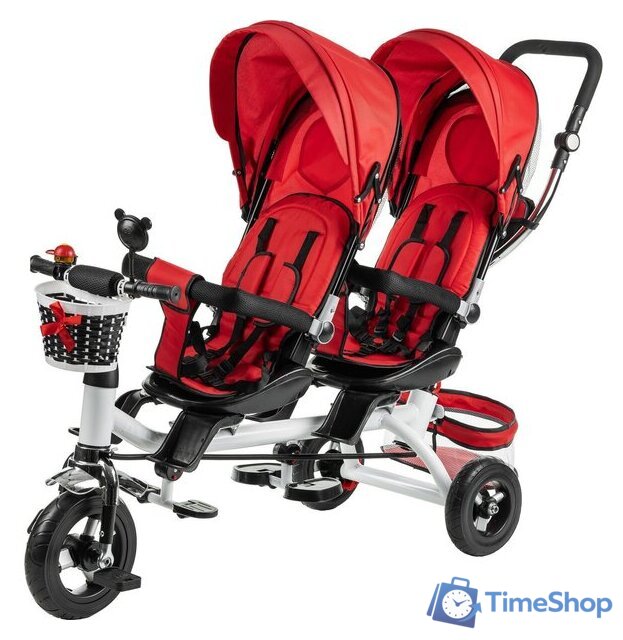 Детский велосипед Nino Двухместный (красный) - Изображение №1 — Интернет-магазин Time-Shop