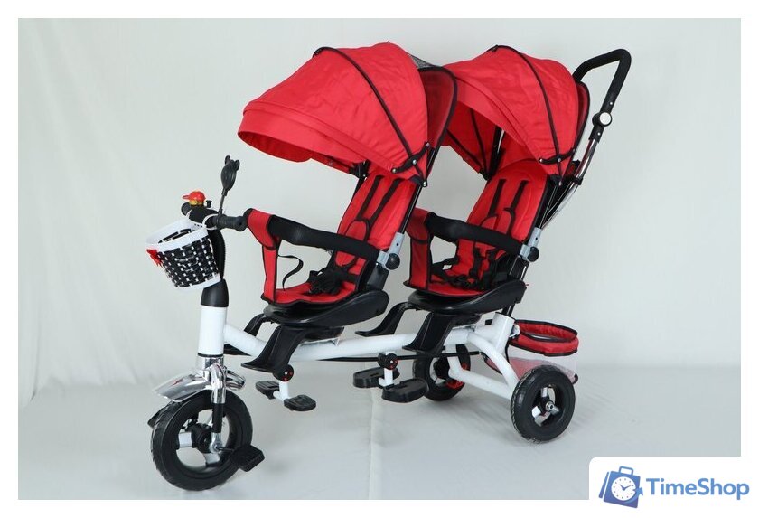 Детский велосипед Nino Двухместный (красный) - Изображение №13 — Интернет-магазин Time-Shop