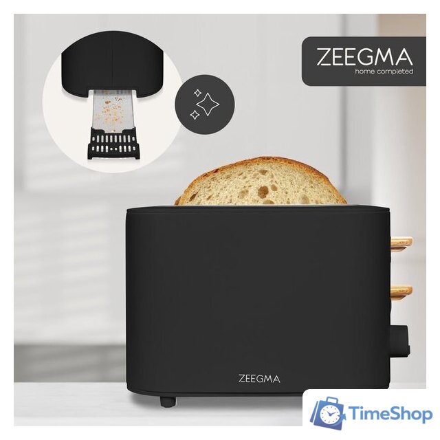 Тостер Zeegma Tostee Black Wood - Изображение №14 — Интернет-магазин Time-Shop