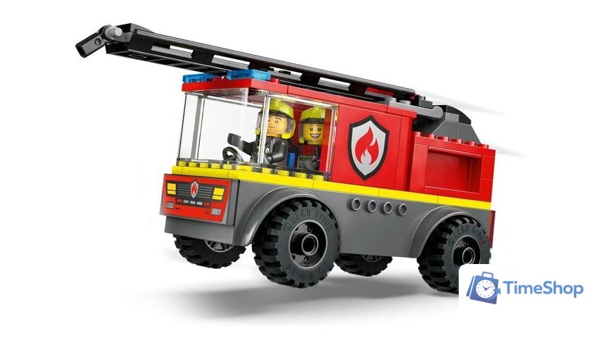 Конструктор LEGO City Пожарная машина с лестницей 60463 - Изображение №5 — Интернет-магазин Time-Shop