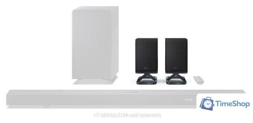 Колонки объемного звука Sharp HT-SPR52021 (черный) - Изображение №4 — Интернет-магазин Time-Shop