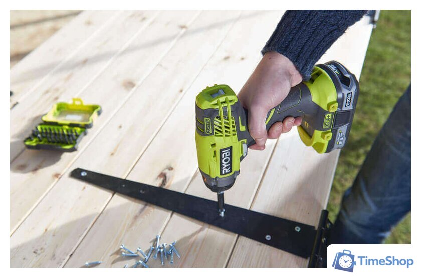 Винтоверт Ryobi R18ID3-0 5133002613 (без АКБ) - Изображение №7 — Интернет-магазин Time-Shop