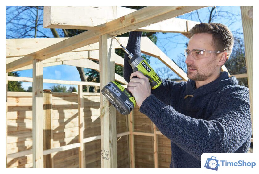 Винтоверт Ryobi R18ID3-0 5133002613 (без АКБ) - Изображение №5 — Интернет-магазин Time-Shop