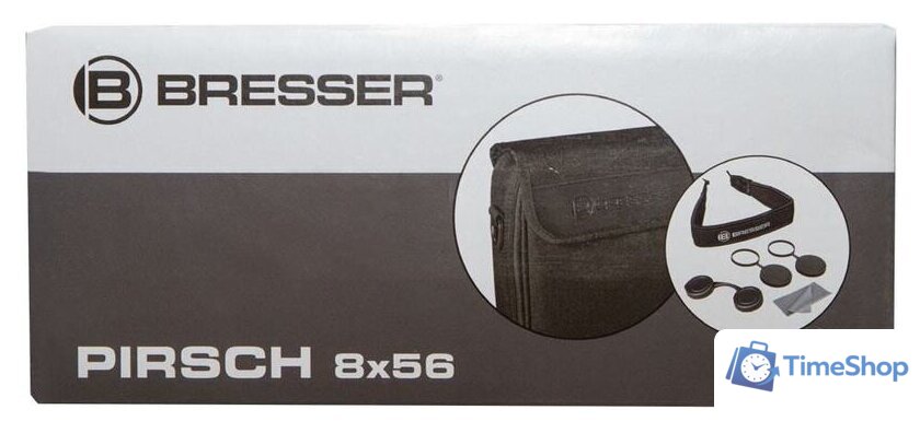 Бинокль Bresser Pirsch 8x56 (зеленый) - Изображение №16 — Интернет-магазин Time-Shop