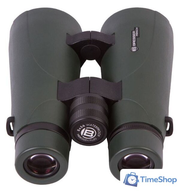 Бинокль Bresser Pirsch 8x56 (зеленый) - Изображение №4 — Интернет-магазин Time-Shop