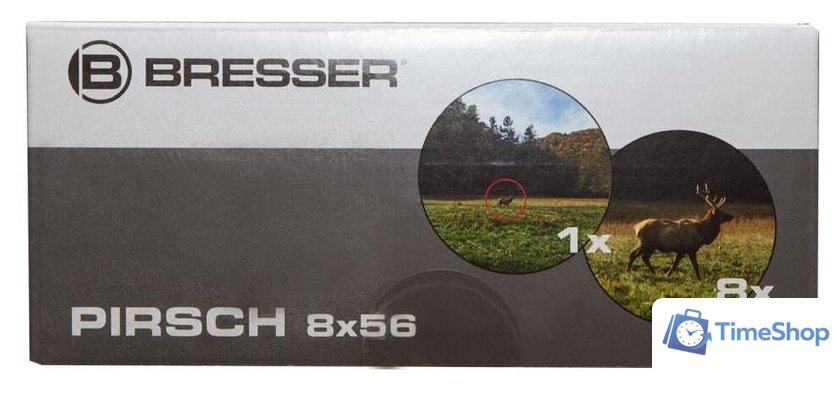 Бинокль Bresser Pirsch 8x56 (зеленый) - Изображение №13 — Интернет-магазин Time-Shop