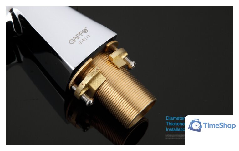 Смеситель Gappo Chanel G1204 - Изображение №10 — Интернет-магазин Time-Shop