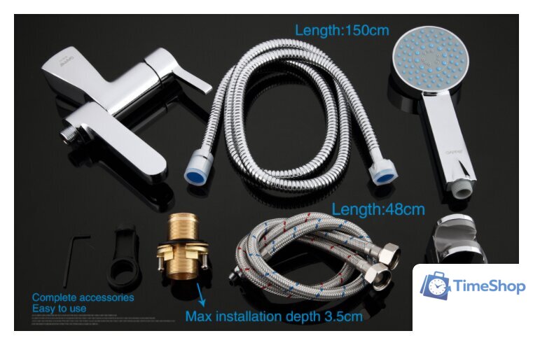 Смеситель Gappo Chanel G1204 - Изображение №11 — Интернет-магазин Time-Shop