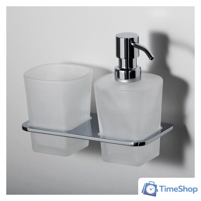 Держатель для стакана и дозатора мыла Wasserkraft Leine K-5089 - Изображение №2 — Интернет-магазин Time-Shop